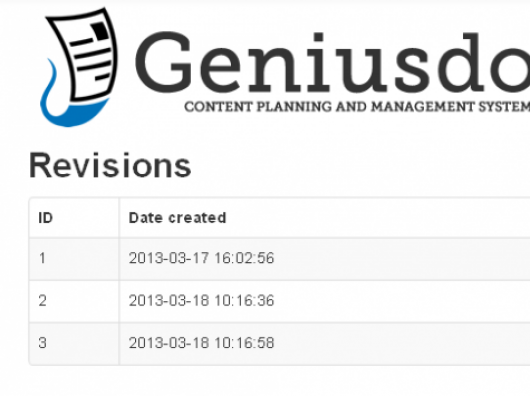 Pregled, ispis, kopiranje revizija materijala